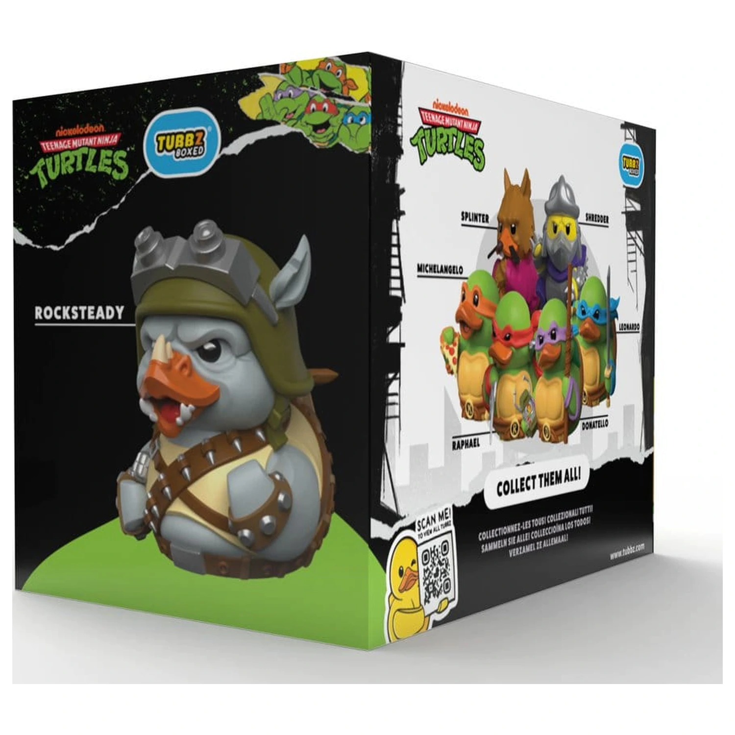 Teenage Mutant Ninja Turtles Tubbz PVC figura Rocksteady termékfotó