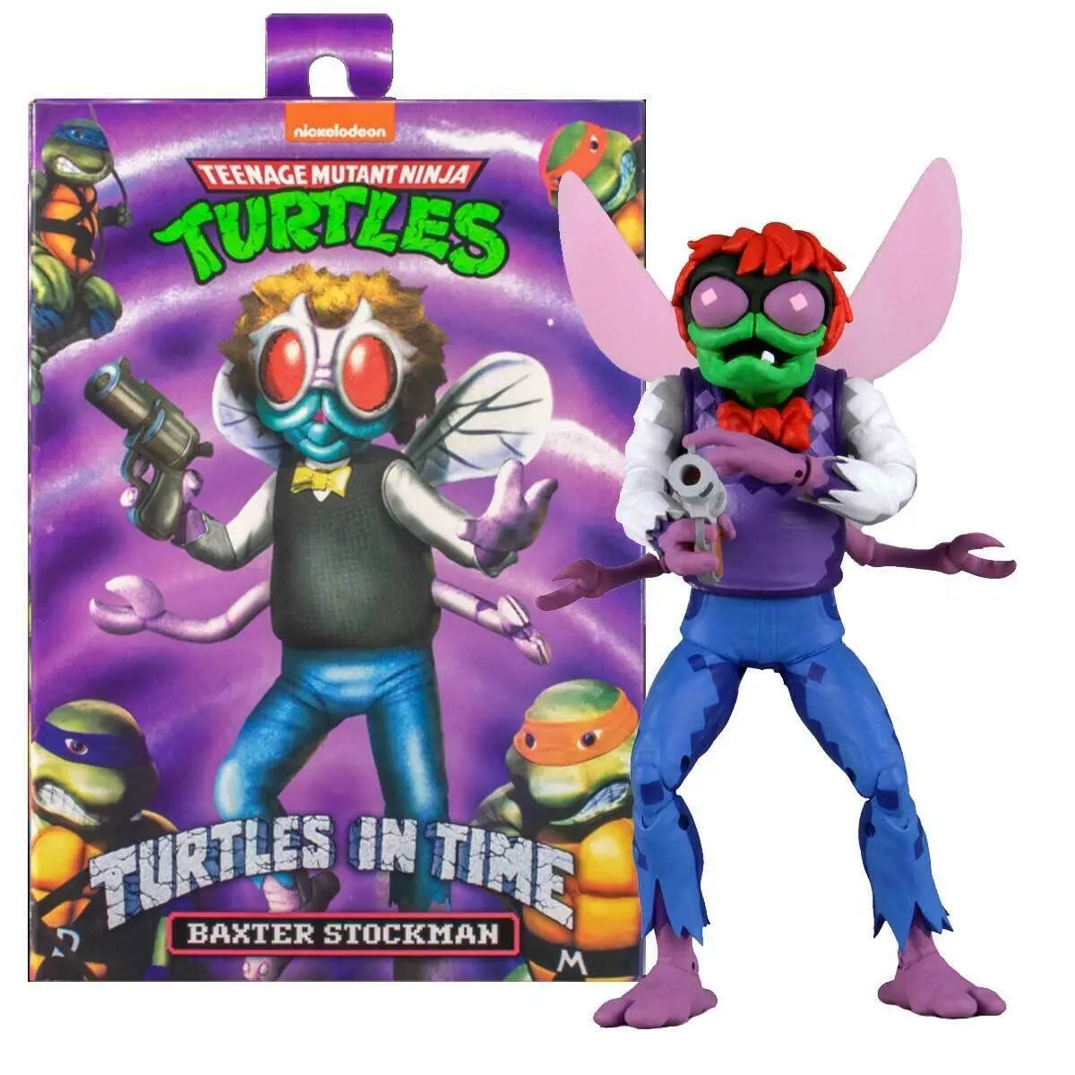 Teenage Mutant Ninja Turtles - Turtles in Time Baxter Stockman figura 18cm termékfotó