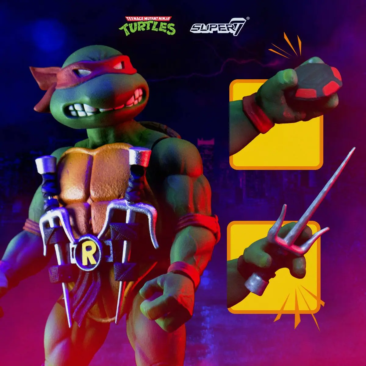 Teenage Mutant Ninja Turtles Ultimates akciófigura Raphael 18 cm termékfotó