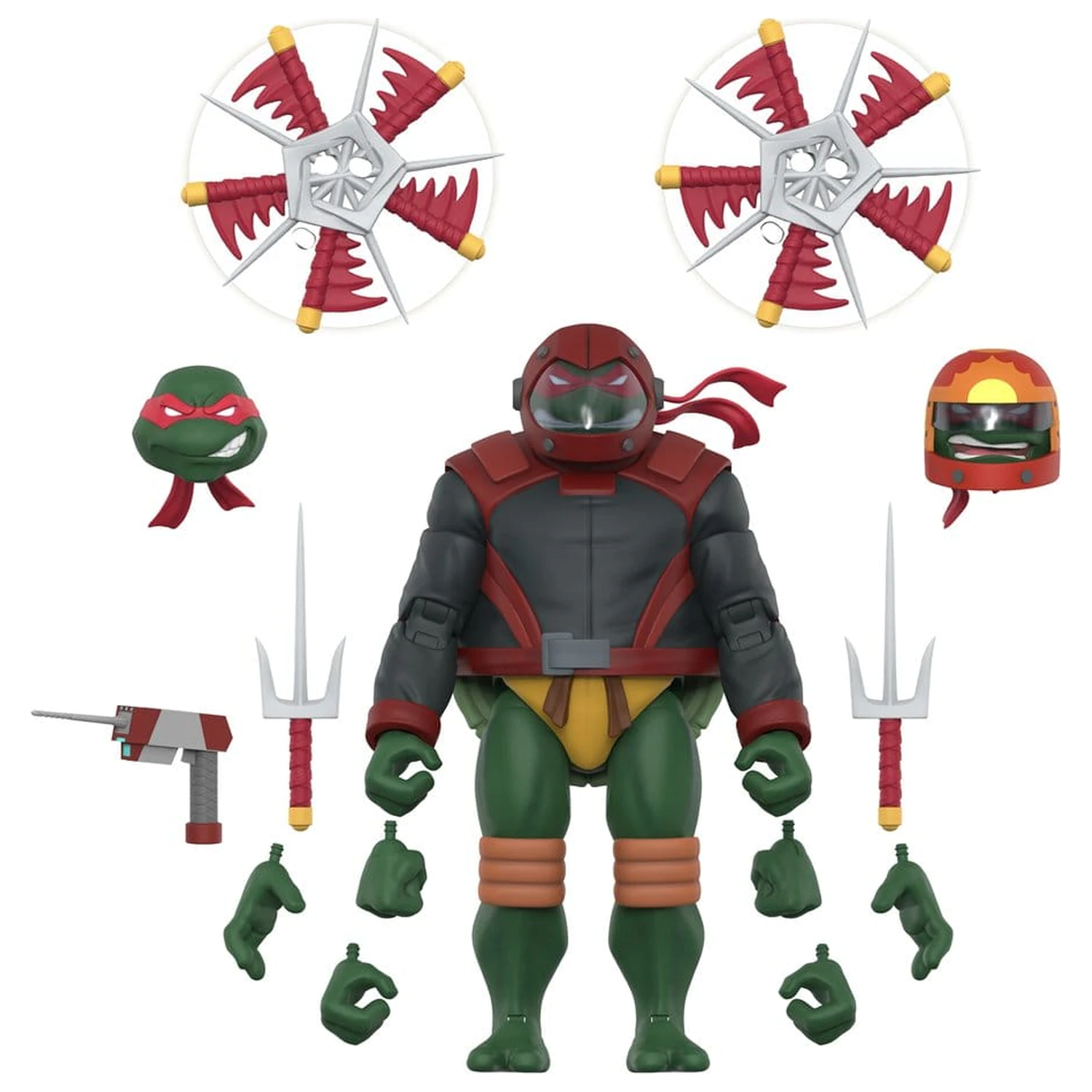 Teenage Mutant Ninja Turtles Ultimates akciófigura Wave 14 Raphael (Road Gear) termékfotó