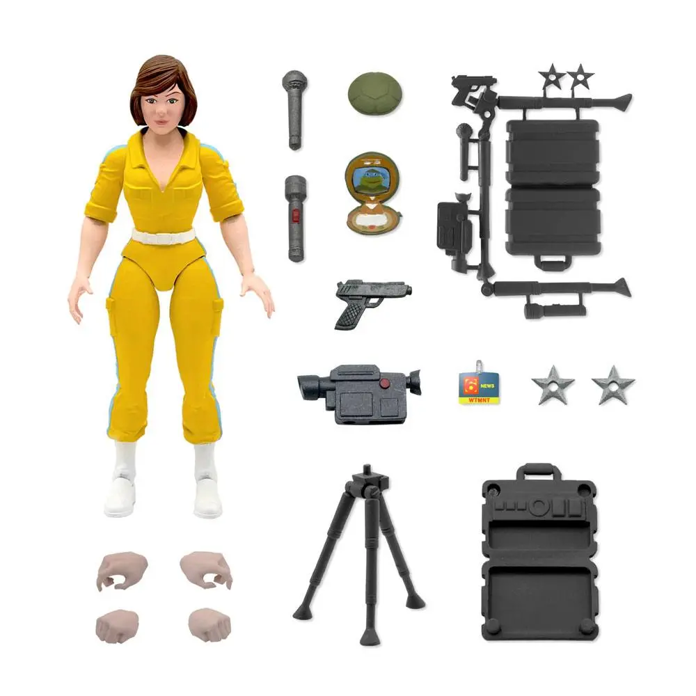 Teenage Mutant Ninja Turtles Ultimates April O'Neil akciófigura 18 cm termékfotó