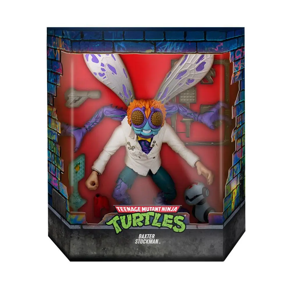 Teenage Mutant Ninja Turtles Ultimates Baxter Stockman Version 2 akciófigura 18 cm termékfotó