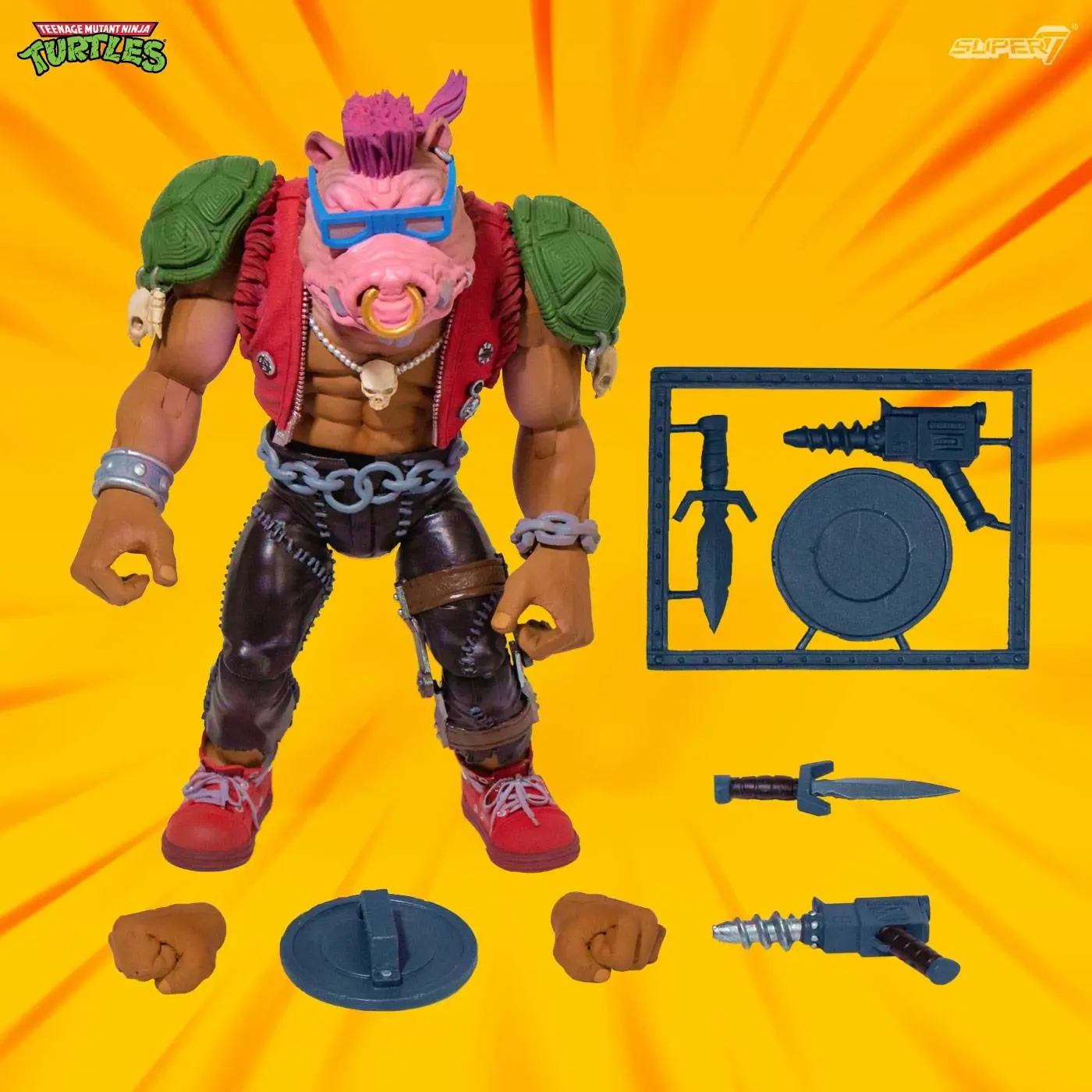 Teenage Mutant Ninja Turtles Ultimates Bebop akciófigura 18 cm termékfotó