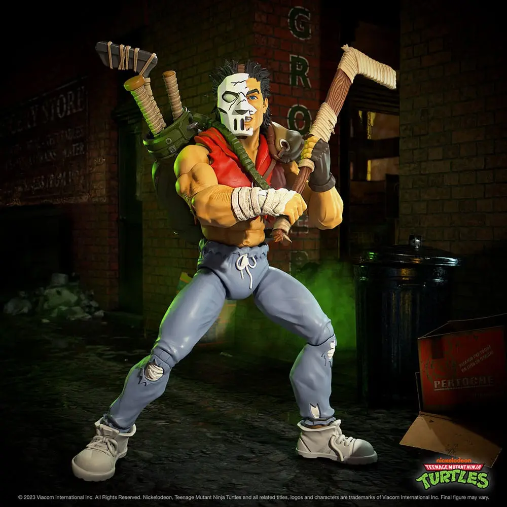 Teenage Mutant Ninja Turtles Ultimates Casey Jones (Mirage) akciófigura 18 cm termékfotó