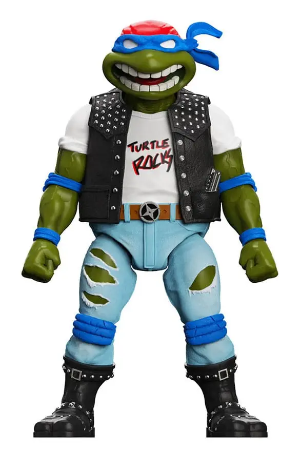 Teenage Mutant Ninja Turtles Ultimates Classic Rocker Leo akciófigura 18 cm termékfotó