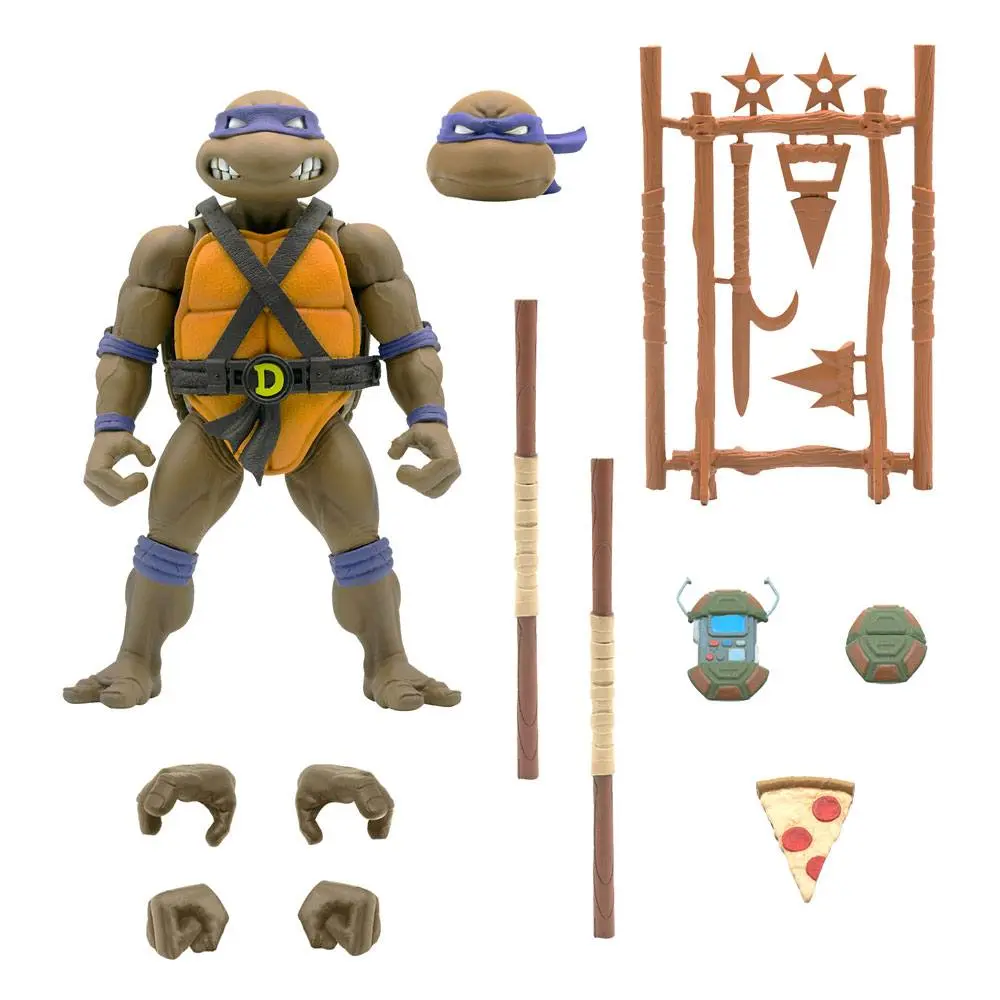 Teenage Mutant Ninja Turtles Ultimates Donatello akciófigura 18 cm termékfotó