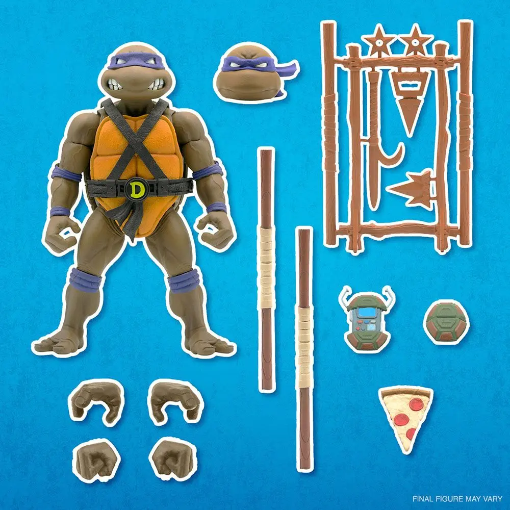 Teenage Mutant Ninja Turtles Ultimates Donatello akciófigura 18 cm termékfotó