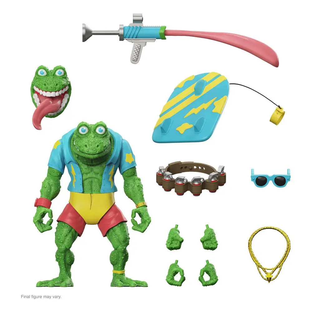 Teenage Mutant Ninja Turtles Ultimates Action Figure Genghis Frog 18 cm termékfotó