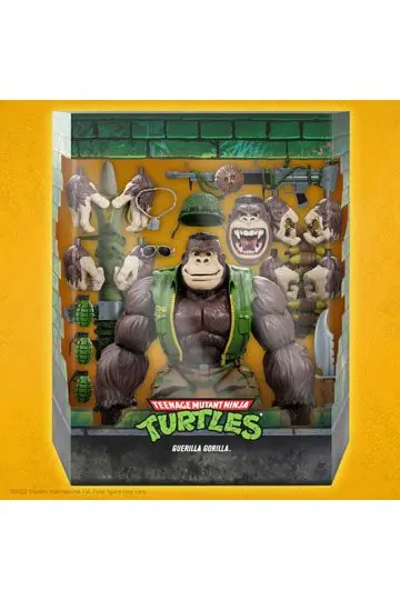 Teenage Mutant Ninja Turtles Ultimates Guerrilla Gorilla akciófigura 20 cm termékfotó