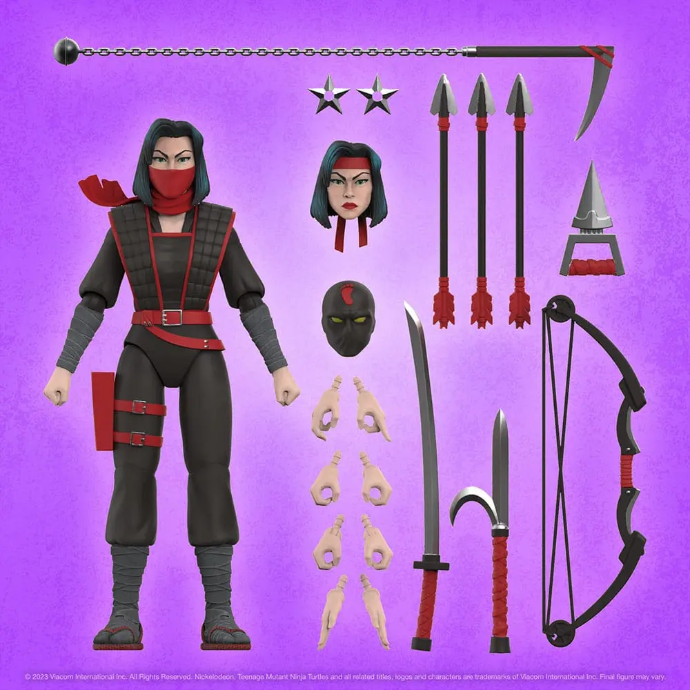 Teenage Mutant Ninja Turtles Ultimates Karai akciófigura 18 cm termékfotó