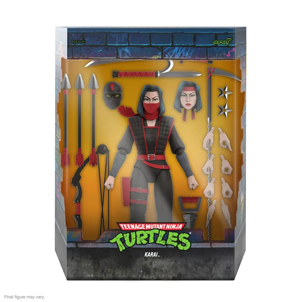 Teenage Mutant Ninja Turtles Ultimates Karai akciófigura 18 cm termékfotó