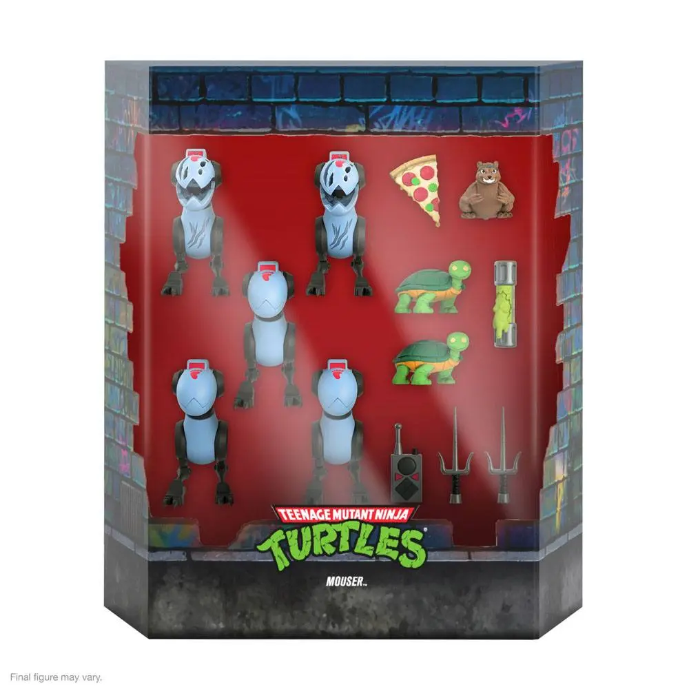 Teenage Mutant Ninja Turtles Ultimates Mousers akciófigura szett (5 darabos)  8 cm termékfotó