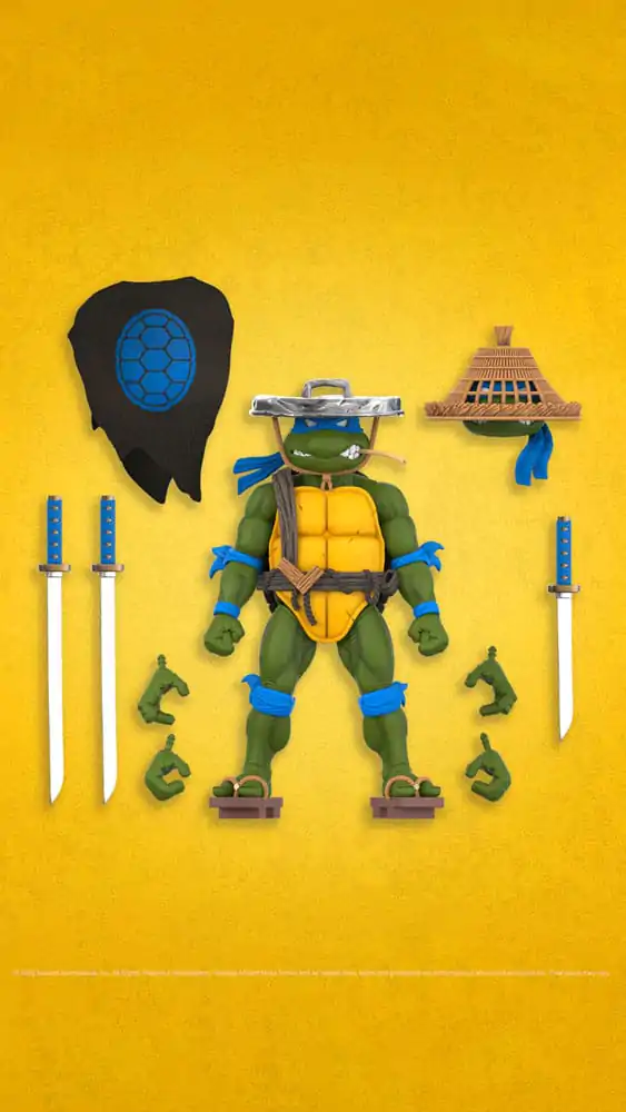 Teenage Mutant Ninja Turtles Ultimates Ninja Nomad Leonardo akciófigura 18 cm termékfotó