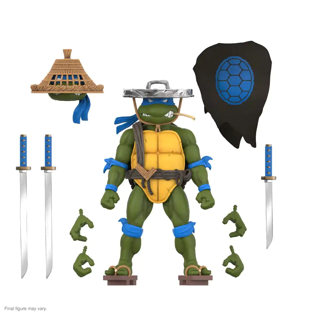 Teenage Mutant Ninja Turtles Ultimates Ninja Nomad Leonardo akciófigura 18 cm termékfotó