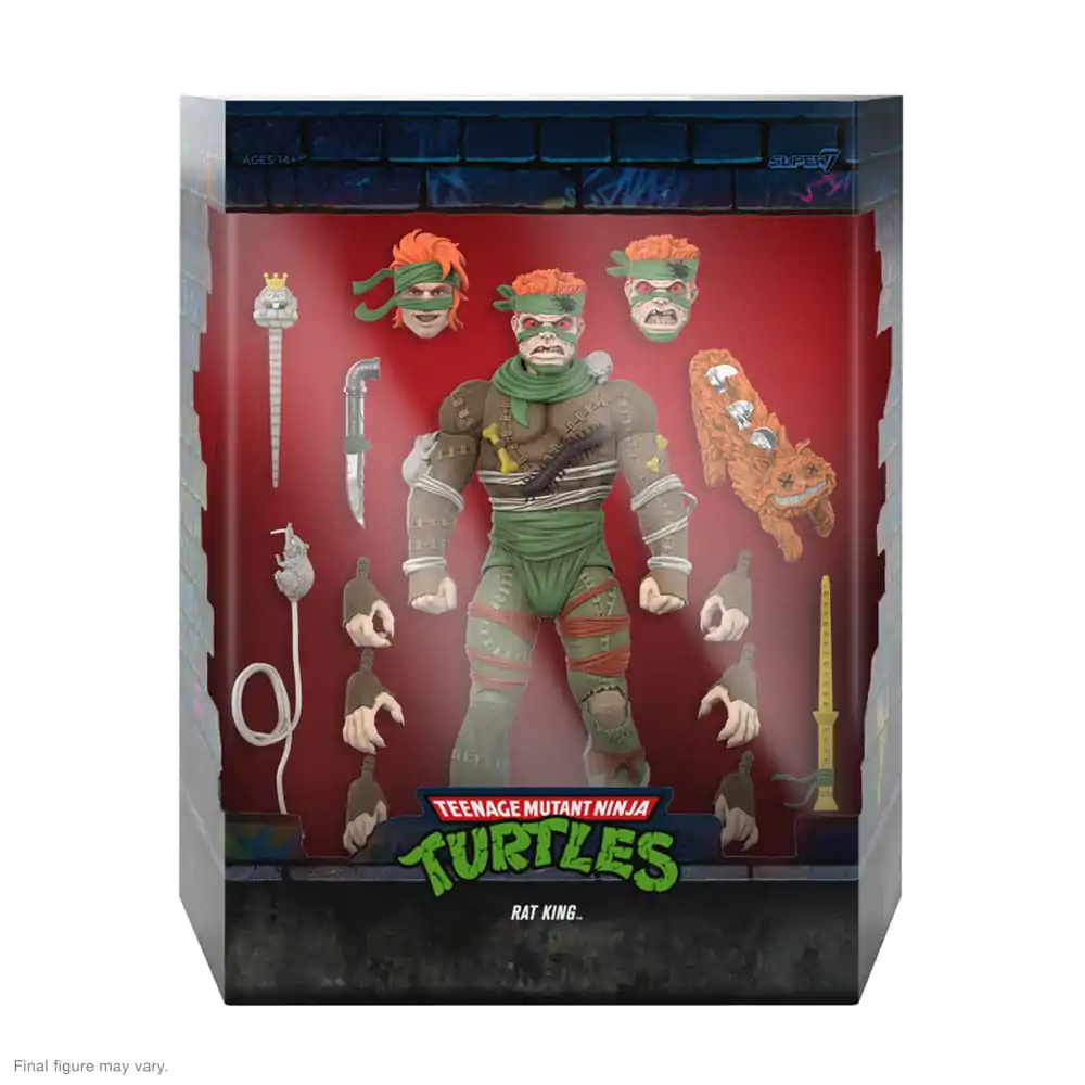 Teenage Mutant Ninja Turtles Ultimates Rat King akciófigura 18 cm termékfotó