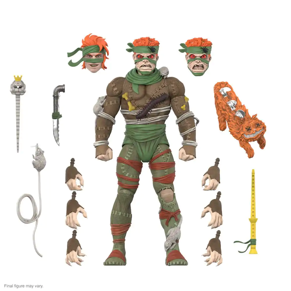 Teenage Mutant Ninja Turtles Ultimates Rat King akciófigura 18 cm termékfotó