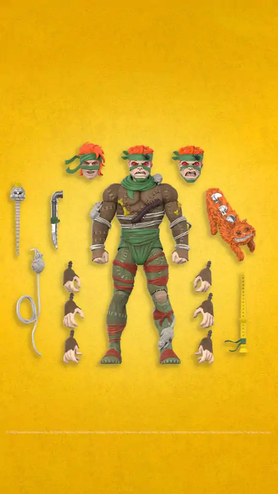 Teenage Mutant Ninja Turtles Ultimates Rat King akciófigura 18 cm termékfotó