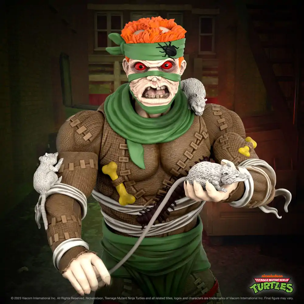 Teenage Mutant Ninja Turtles Ultimates Rat King akciófigura 18 cm termékfotó