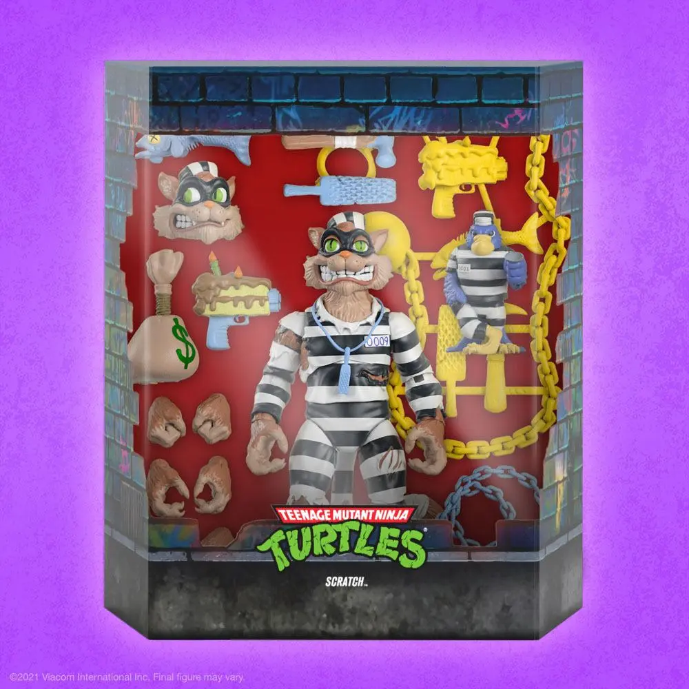 Teenage Mutant Ninja Turtles Ultimates Scratch akciófigura 18 cm termékfotó