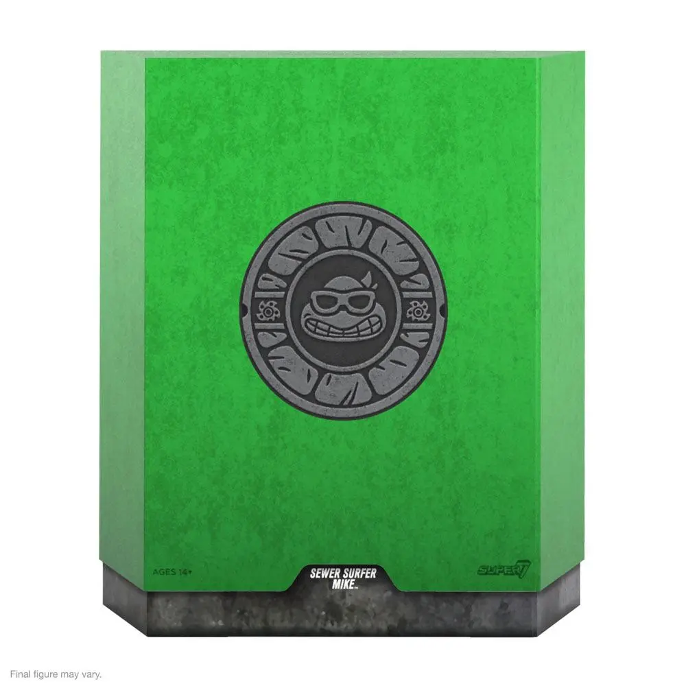 Teenage Mutant Ninja Turtles Ultimates Sewer Surfer Mike akciófigura 18 cm termékfotó