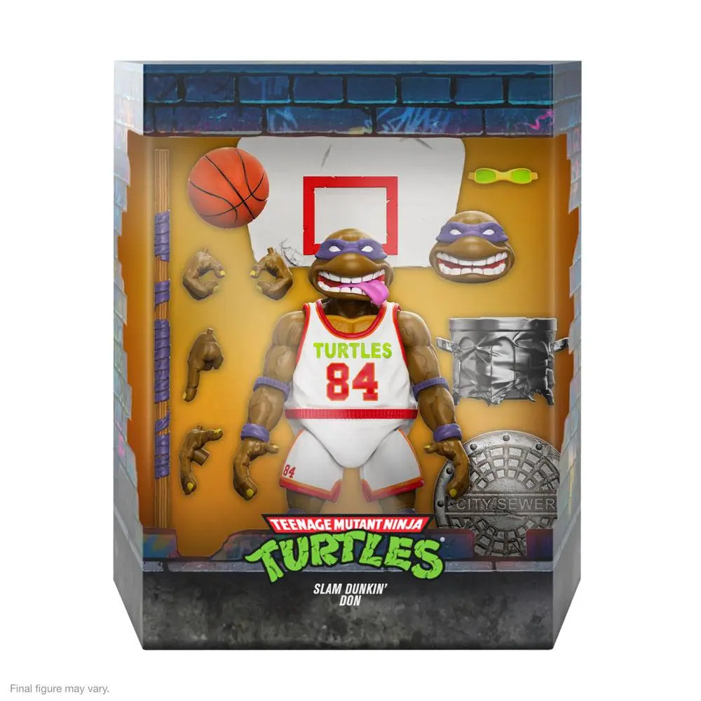 Teenage Mutant Ninja Turtles Ultimates Slam Dunkin' Don akciófigura 18 cm termékfotó