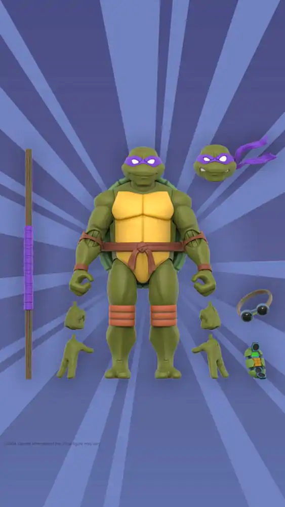 Teenage Mutant Ninja Turtles Ultimates Wave 12 Donatello akciófigura 18 cm termékfotó