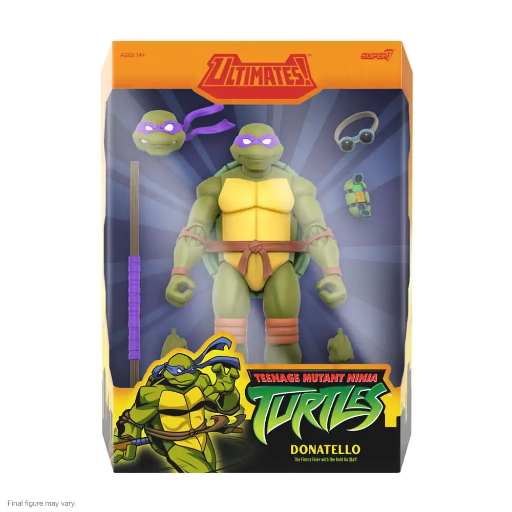 Teenage Mutant Ninja Turtles Ultimates Wave 12 Donatello akciófigura 18 cm termékfotó