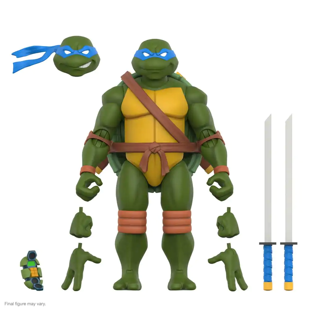 Teenage Mutant Ninja Turtles Ultimates Wave 12 Leonardo akciófigura 18 cm termékfotó