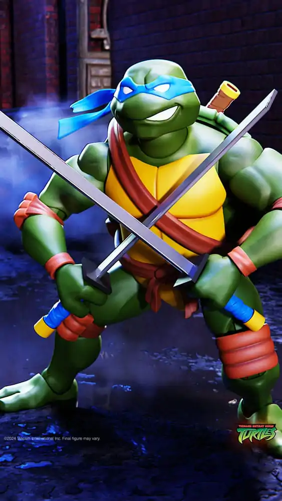 Teenage Mutant Ninja Turtles Ultimates Wave 12 Leonardo akciófigura 18 cm termékfotó