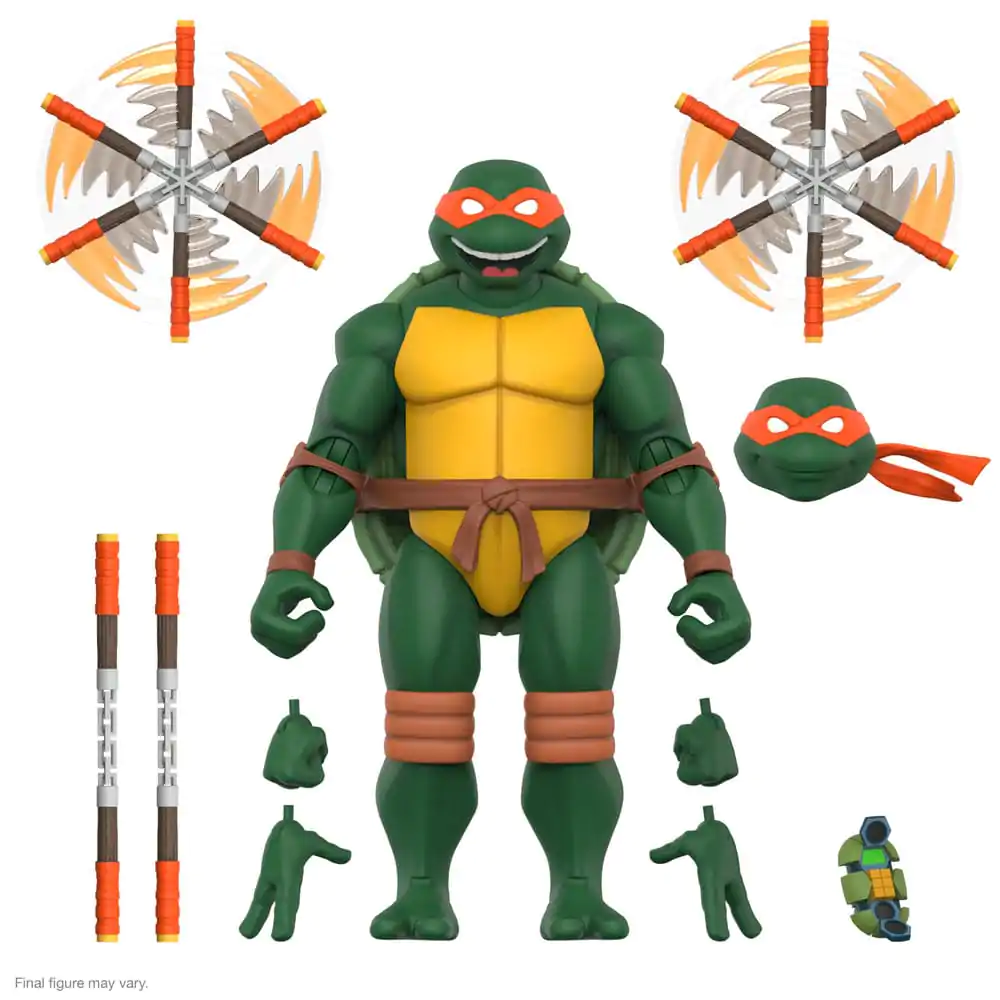 Teenage Mutant Ninja Turtles Ultimates Wave 12 Michelangelo akciófigura 18 cm termékfotó