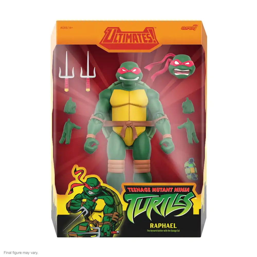 Teenage Mutant Ninja Turtles Ultimates Wave 12 Raphael akciófigura 18 cm termékfotó