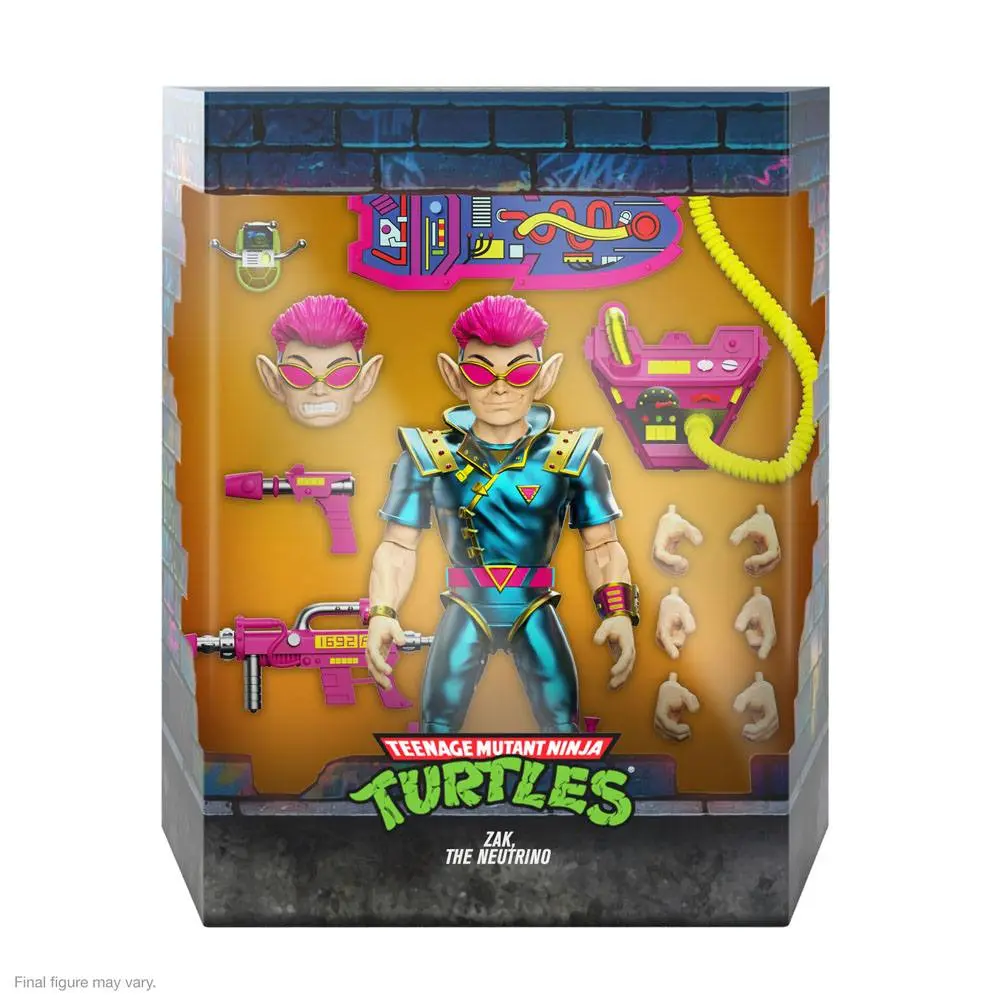 Teenage Mutant Ninja Turtles Ultimates Zak, The Neutrino akciófigura 18 cm termékfotó