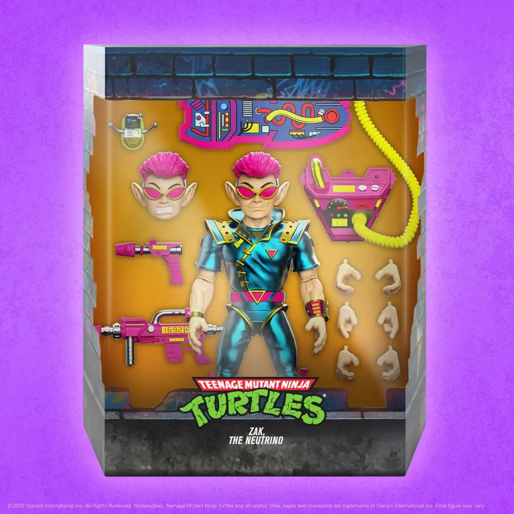 Teenage Mutant Ninja Turtles Ultimates Zak, The Neutrino akciófigura 18 cm termékfotó