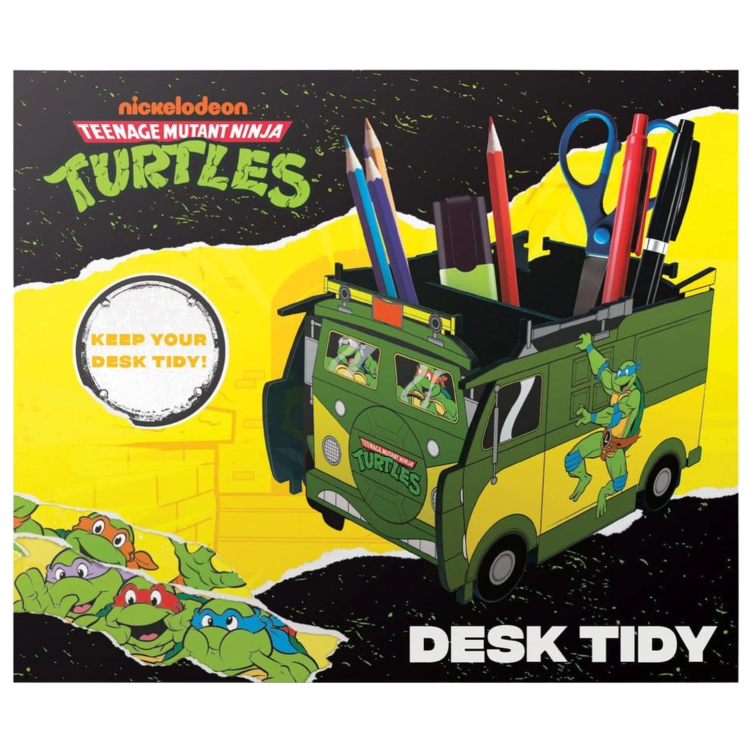 Teenage Mutant Ninja Turtles Van asztali tolltartó 23 cm termékfotó