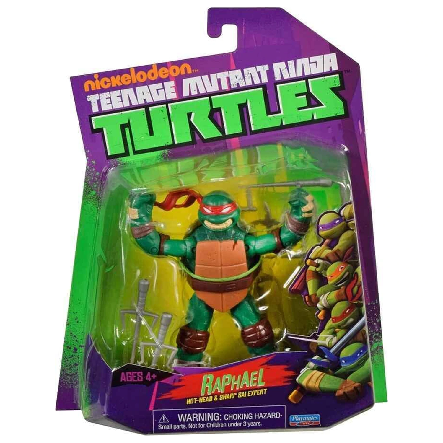 Teenage Mutant Ninja Turtles World of TMNT Raphael akciófigura 11 cm termékfotó