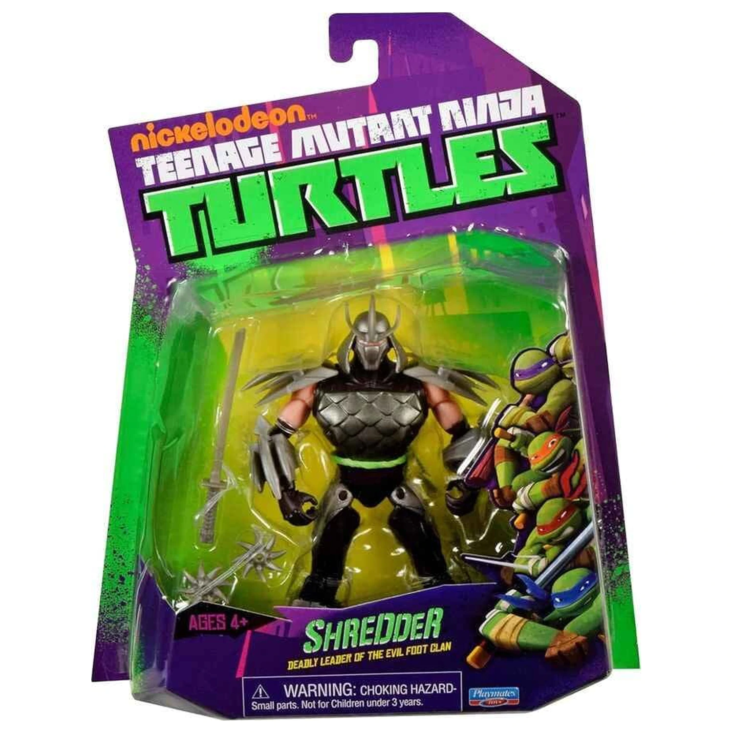 Teenage Mutant Ninja Turtles World of TMNT Shredder akciófigura 11 cm termékfotó