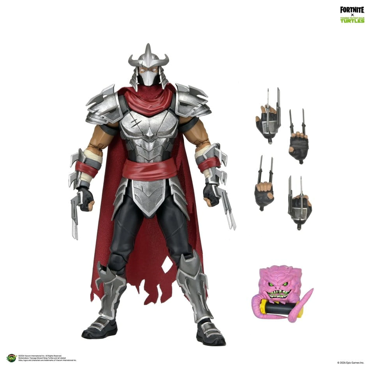 Teenage Mutant Ninja Turtles x Fortnite Shredder akciófigura 18 cm termékfotó