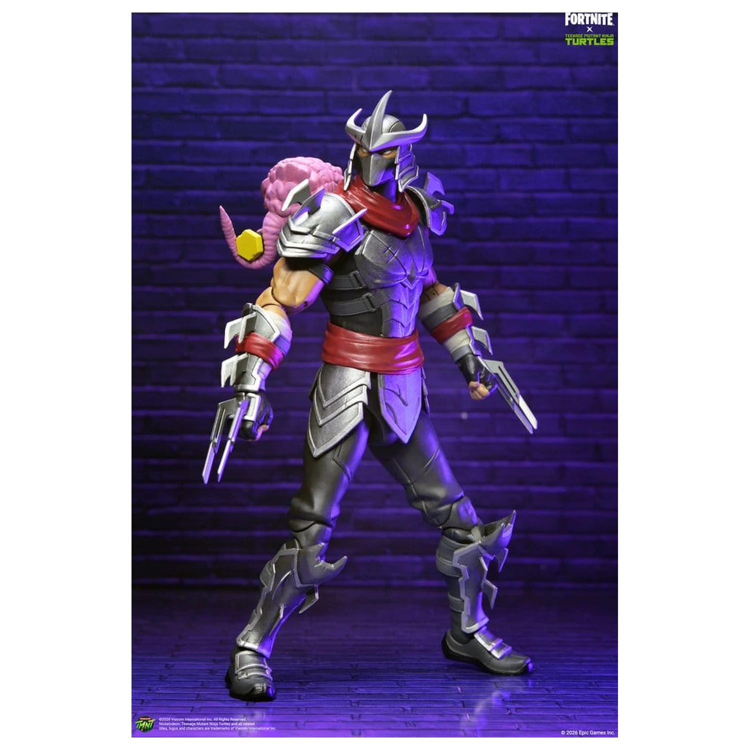 Teenage Mutant Ninja Turtles x Fortnite Shredder akciófigura 18 cm termékfotó
