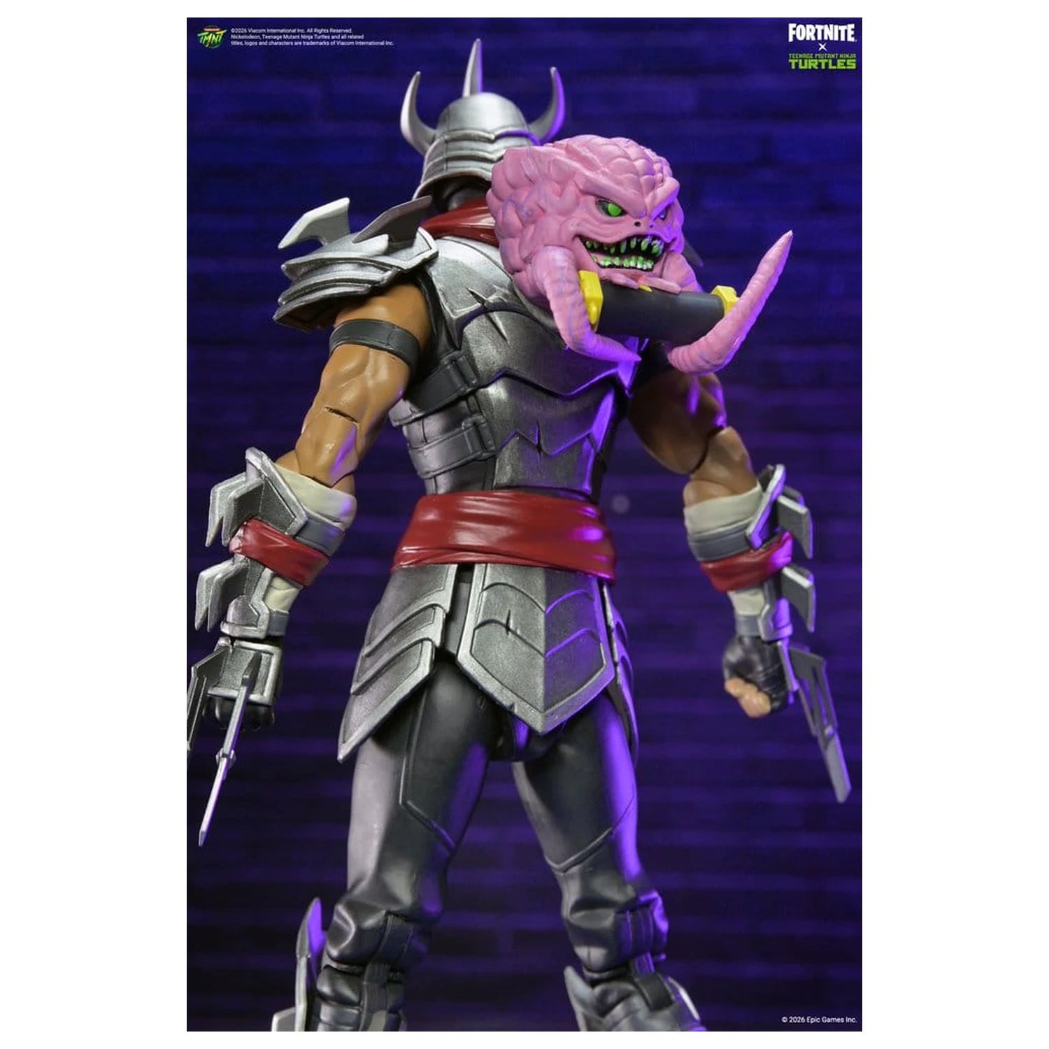 Teenage Mutant Ninja Turtles x Fortnite Shredder akciófigura 18 cm termékfotó