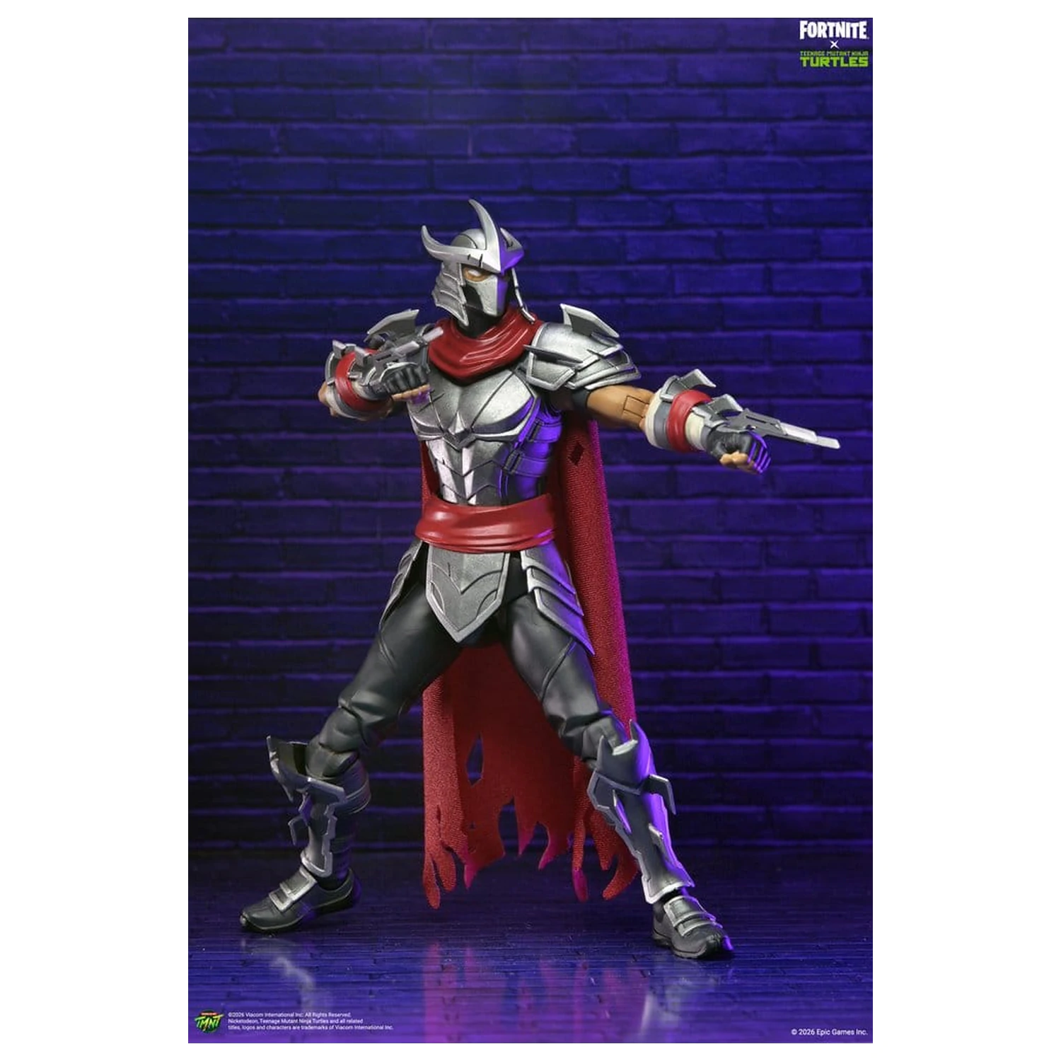 Teenage Mutant Ninja Turtles x Fortnite Shredder akciófigura 18 cm termékfotó