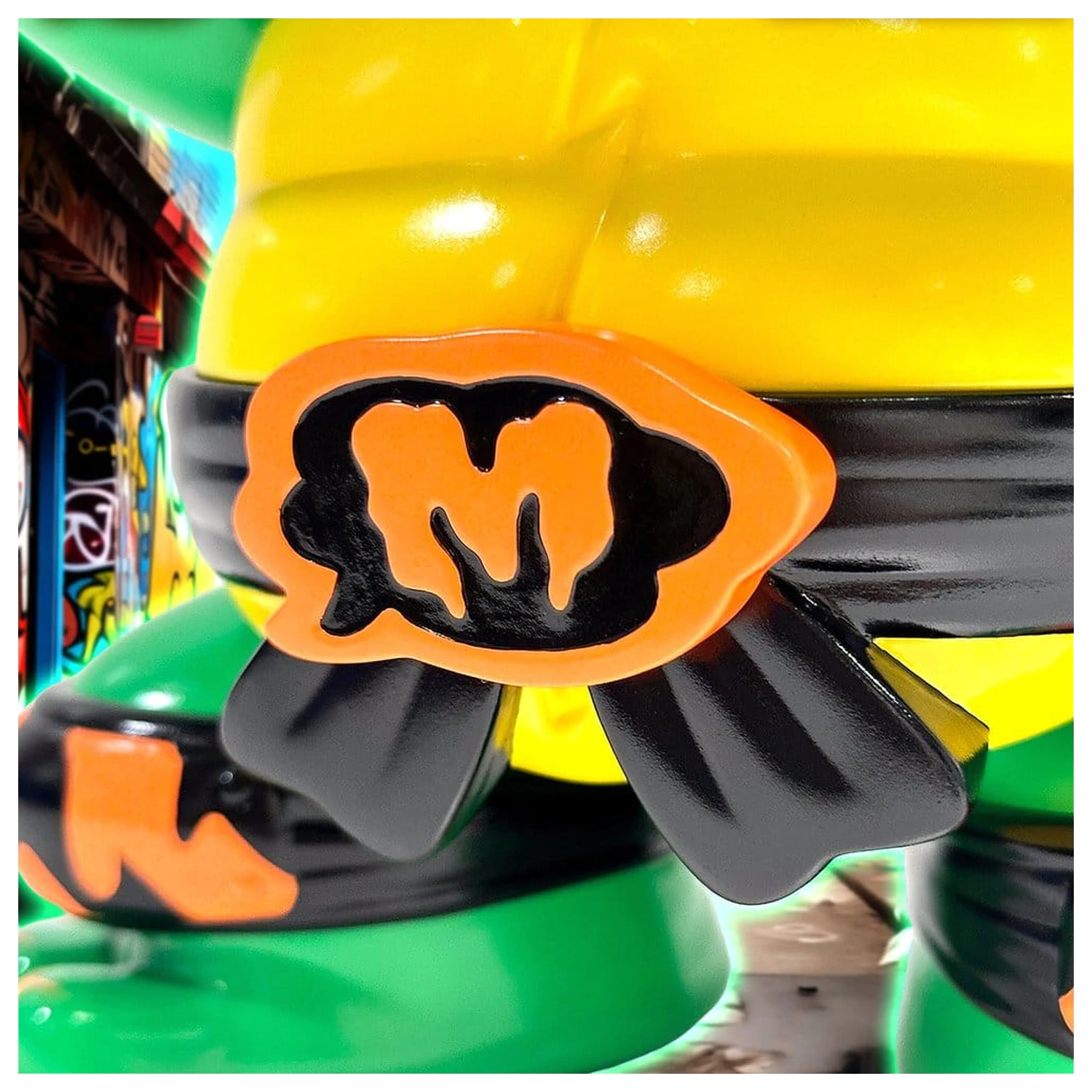 Teenage Mutant Ninja Turtles x Grape Brain Vinyl figura Michelangelo 24 cm termékfotó