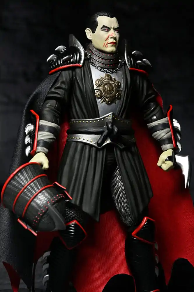 Teenage Mutant Ninja Turtles x Universal Monsters Shredder as Dracula Classic Colors akciófigura 18 cm termékfotó