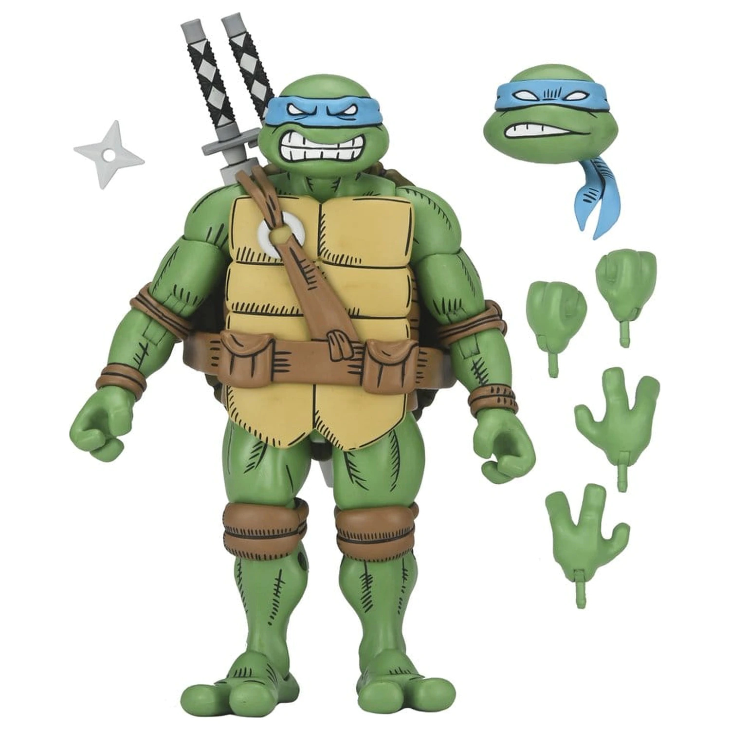 Teenage Mutant Ninja Turtles x Usagi Yojimbo Ultimate akciófigura Leonardo 18 cm termékfotó