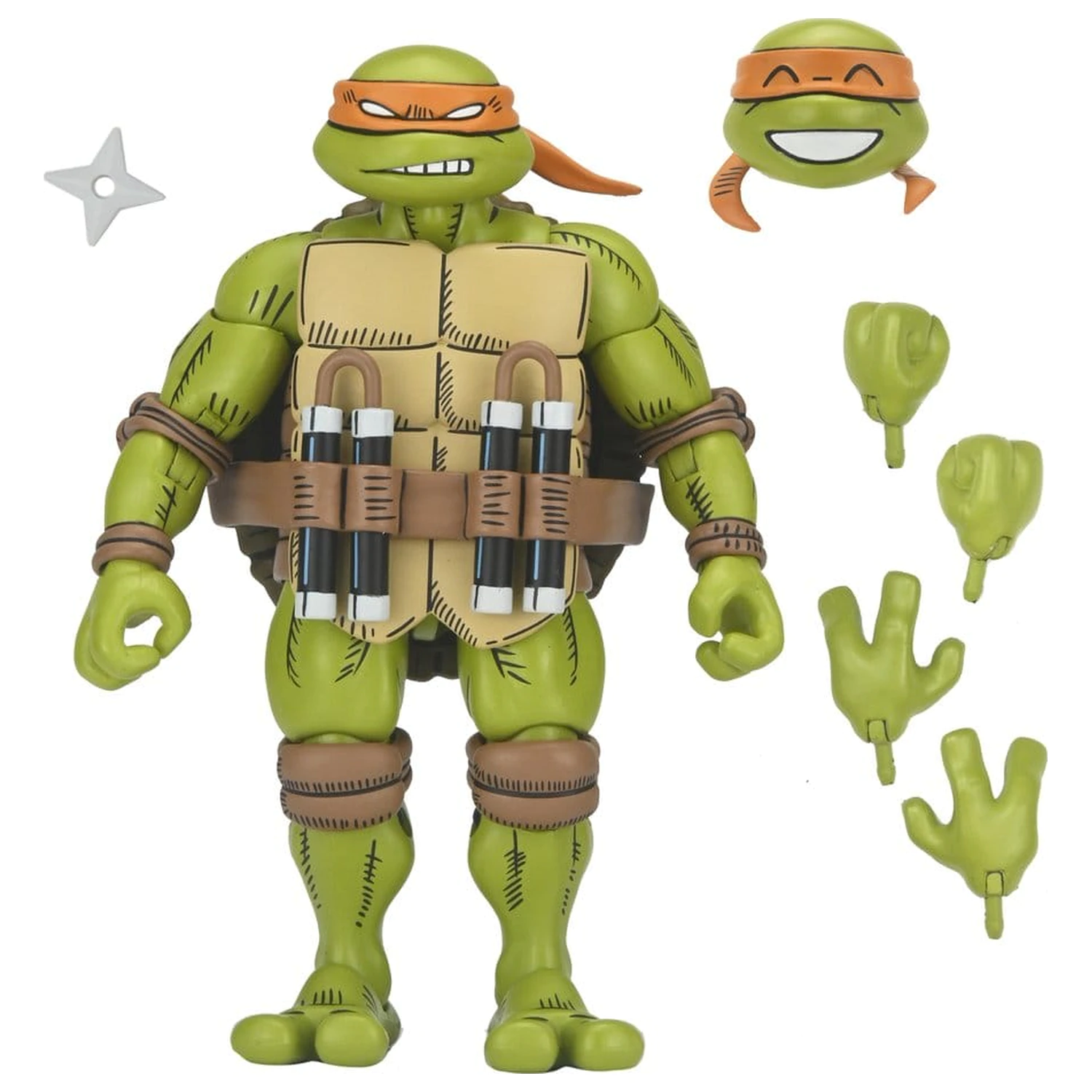 Teenage Mutant Ninja Turtles x Usagi Yojimbo Ultimate akciófigura Michelangelo 18 cm termékfotó