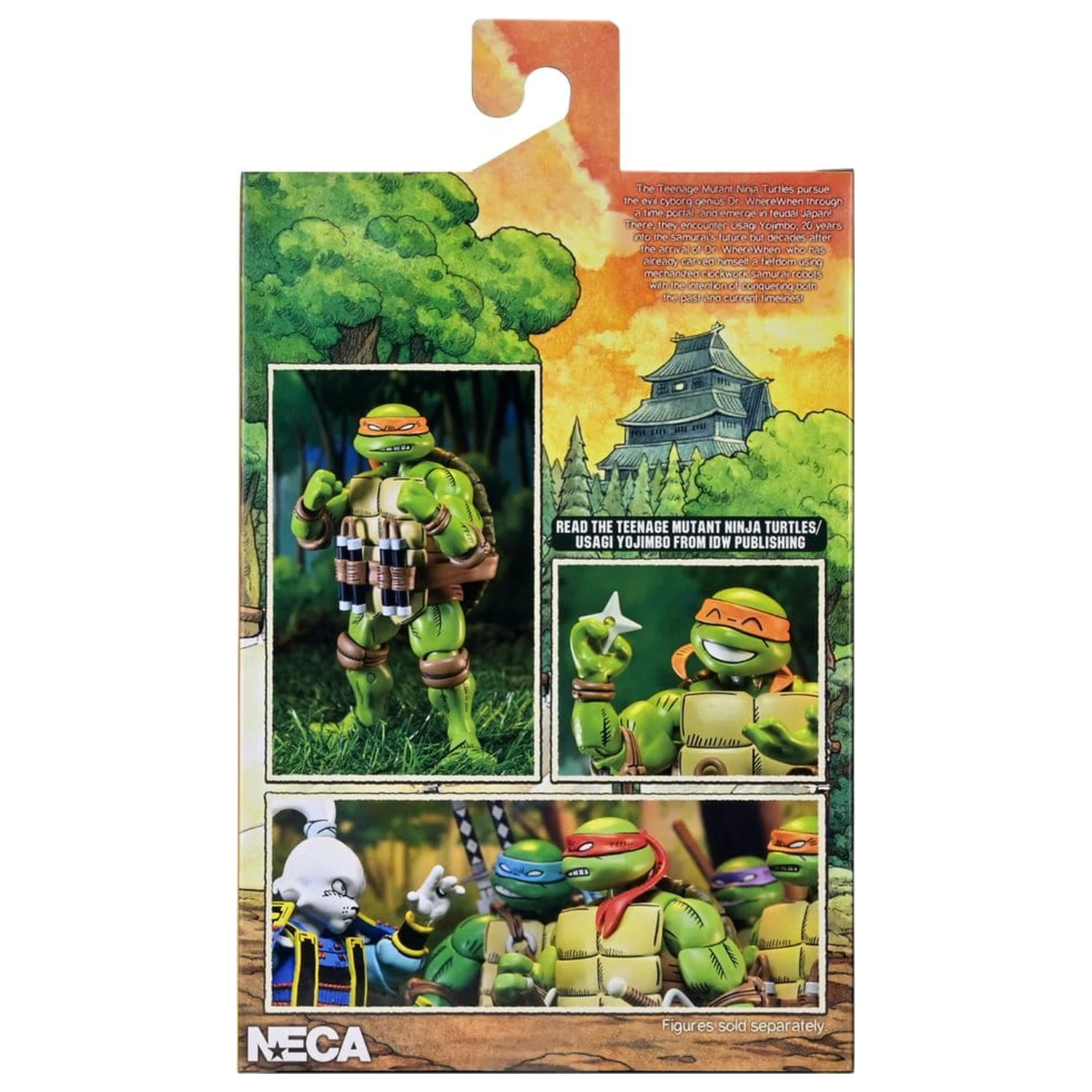 Teenage Mutant Ninja Turtles x Usagi Yojimbo Ultimate akciófigura Michelangelo 18 cm termékfotó