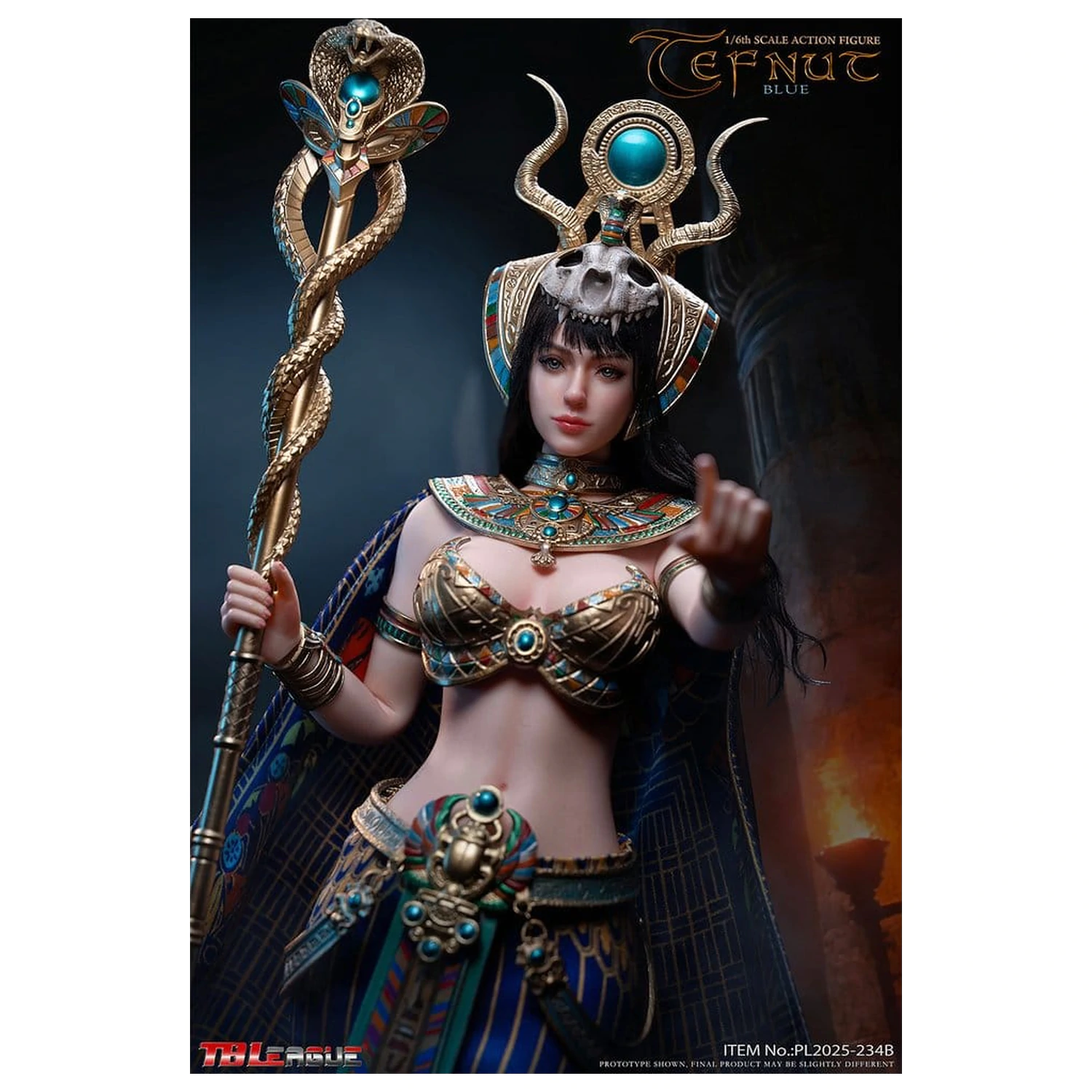 Tefnut akciófigura 1/6 Blue Edition 30 cm termékfotó