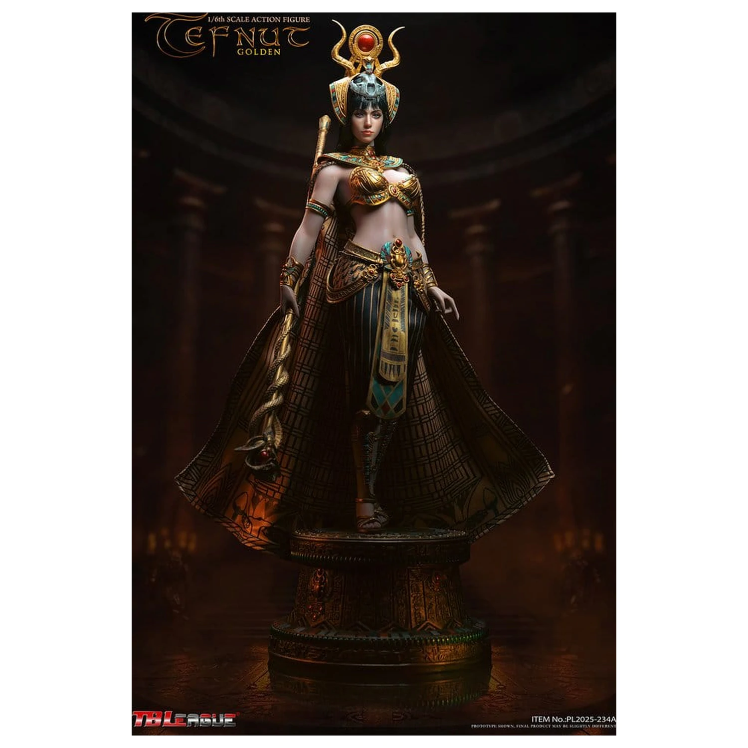 Tefnut akciófigura 1/6 Golden Edition 30 cm termékfotó