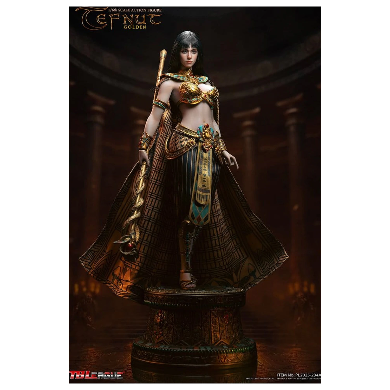 Tefnut akciófigura 1/6 Golden Edition 30 cm termékfotó