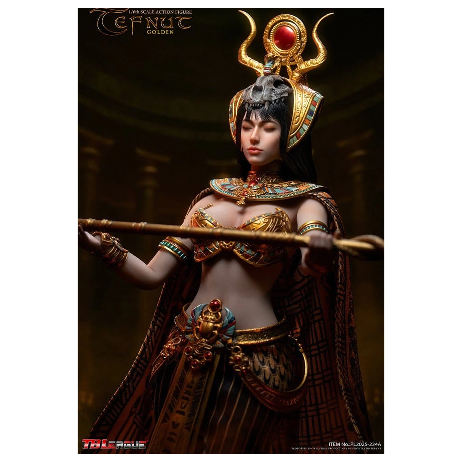 Tefnut akciófigura 1/6 Golden Edition 30 cm termékfotó