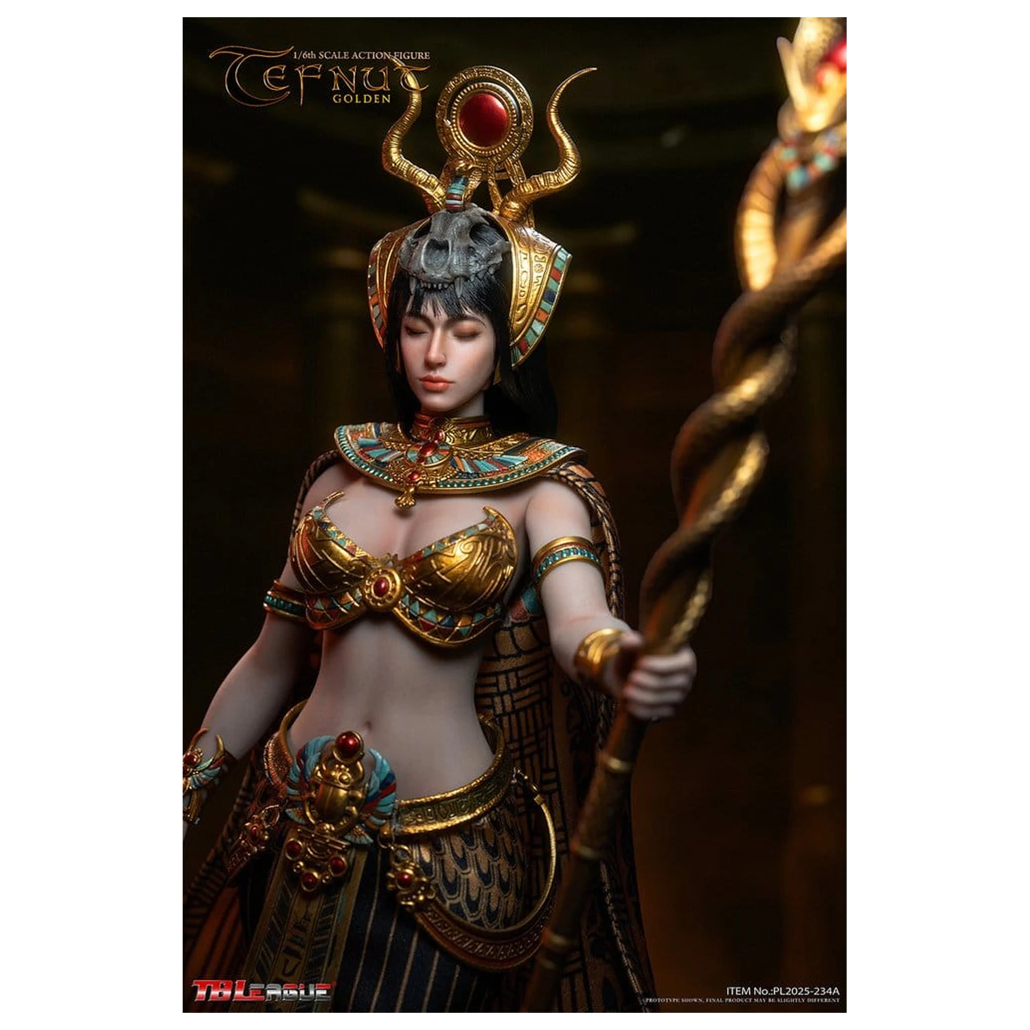 Tefnut akciófigura 1/6 Golden Edition 30 cm termékfotó